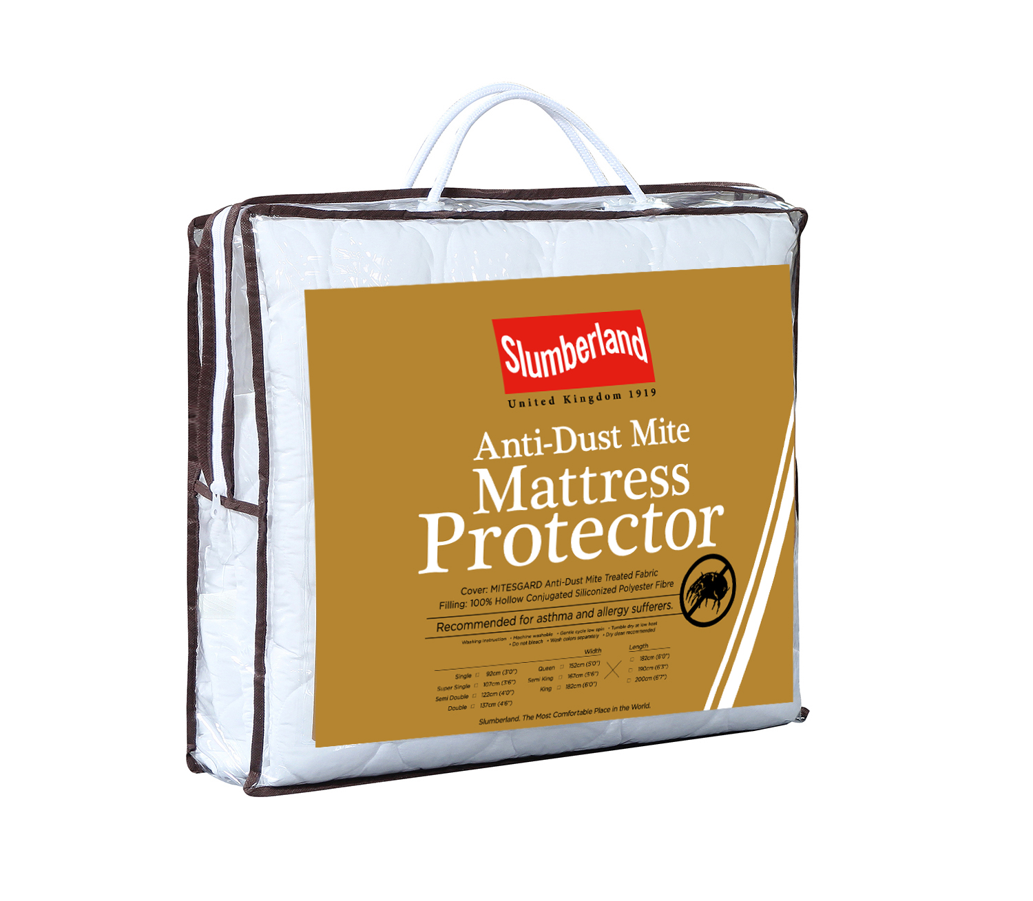 Anti-Dust Mite Mattress Protector - Slumberland