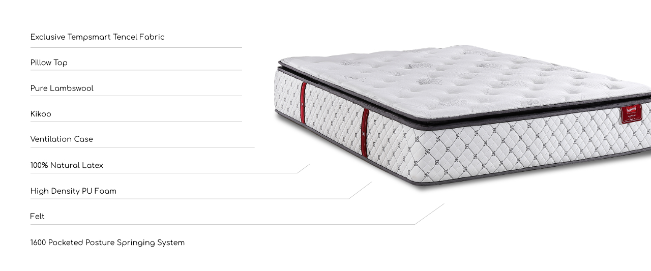 Tempsmart 5.0 Regina I mattress layer
