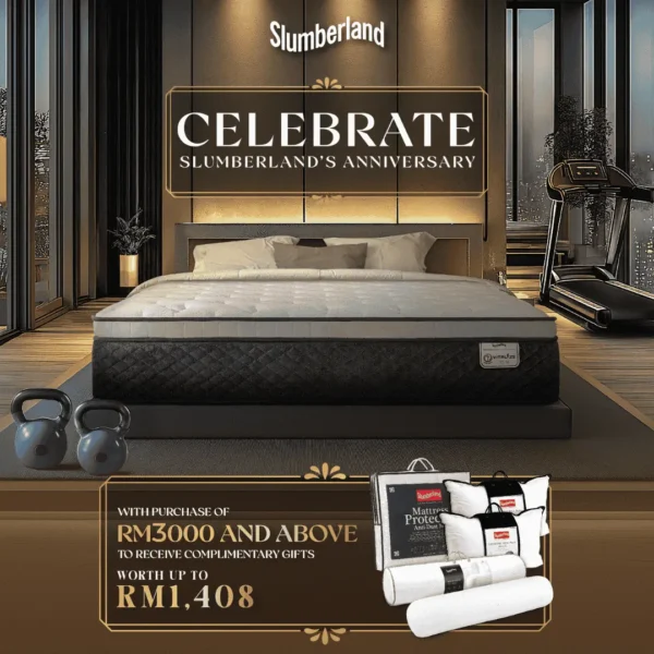 [NOT FOR SALE] Slumberland A Legacy of Luxurious Rest Promotion Free Gift Set [Tier 1]