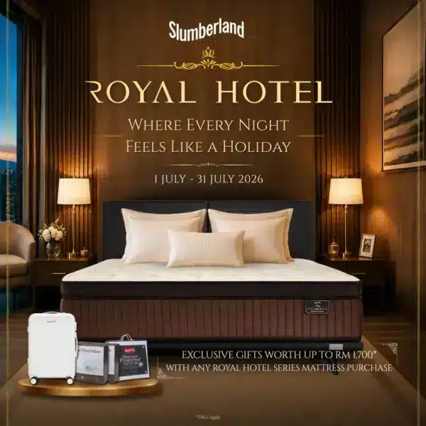 [NOT FOR SALE] Slumberland Royal Hotel Series Promotion 2026